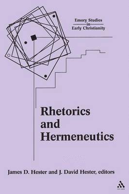 bokomslag Rhetorics and Hermeneutics