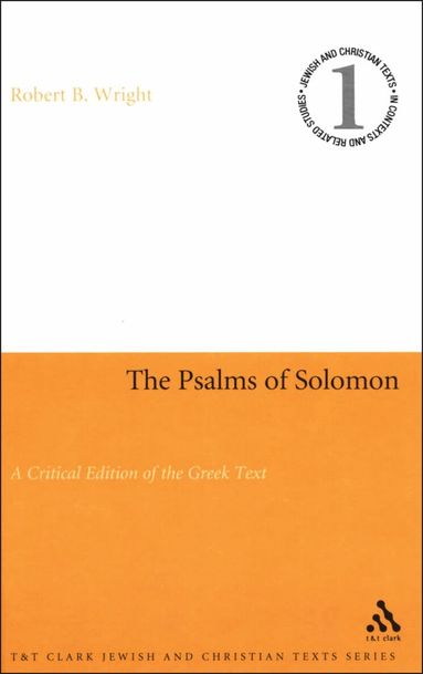 Robert B. Wright - Psalms of Solomon, Inbunden