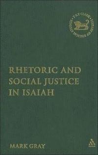 bokomslag Rhetoric and Social Justice in Isaiah