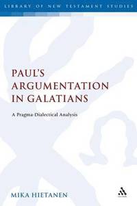 bokomslag Paul's Argumentation in Galatians