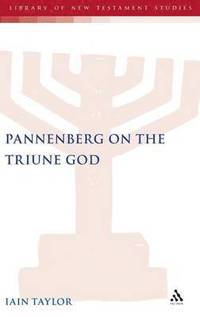 bokomslag Pannenberg on the Triune God