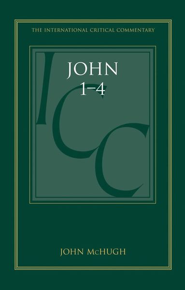 bokomslag John 1-4 (ICC)