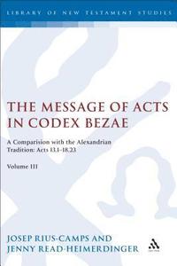 bokomslag The Message of Acts in Codex Bezae (vol 3).