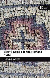 bokomslag Barth's Epistle to the Romans 1922