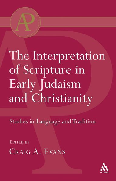 bokomslag Interpretation of Scripture in Early Judaism and Christianity