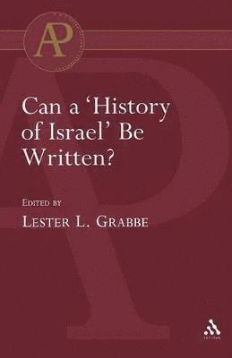 Can a 'History of Israel' Be Written? 1