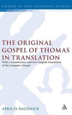 The Original Gospel of Thomas in Translation 1