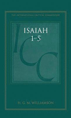 Isaiah 1-5 (ICC) 1