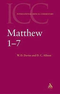 bokomslag Matthew 1-7