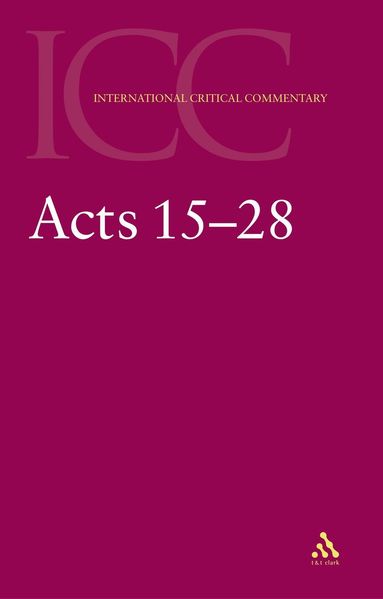 C. K. Barrett, Christopher M. Tuckett, C. E. B. Cranfield, Graham Davies - Acts, Häftad