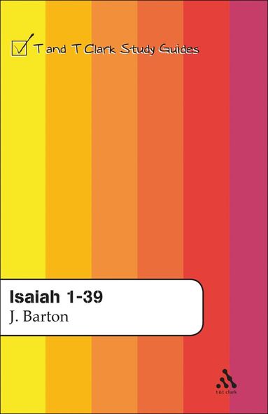 John Barton, Michael A. Knibb, R. N. Whybray - Isaiah 1-39, Häftad