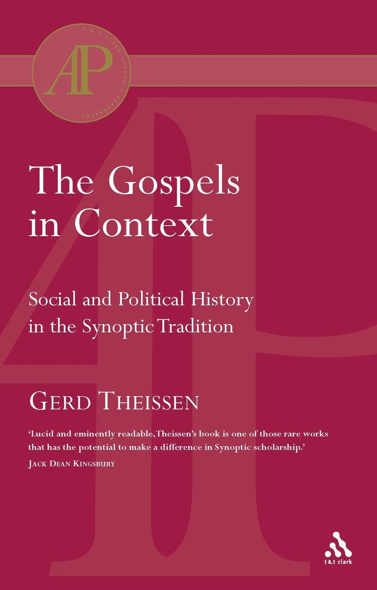Gerd Theissen - Gospels in Context, Häftad