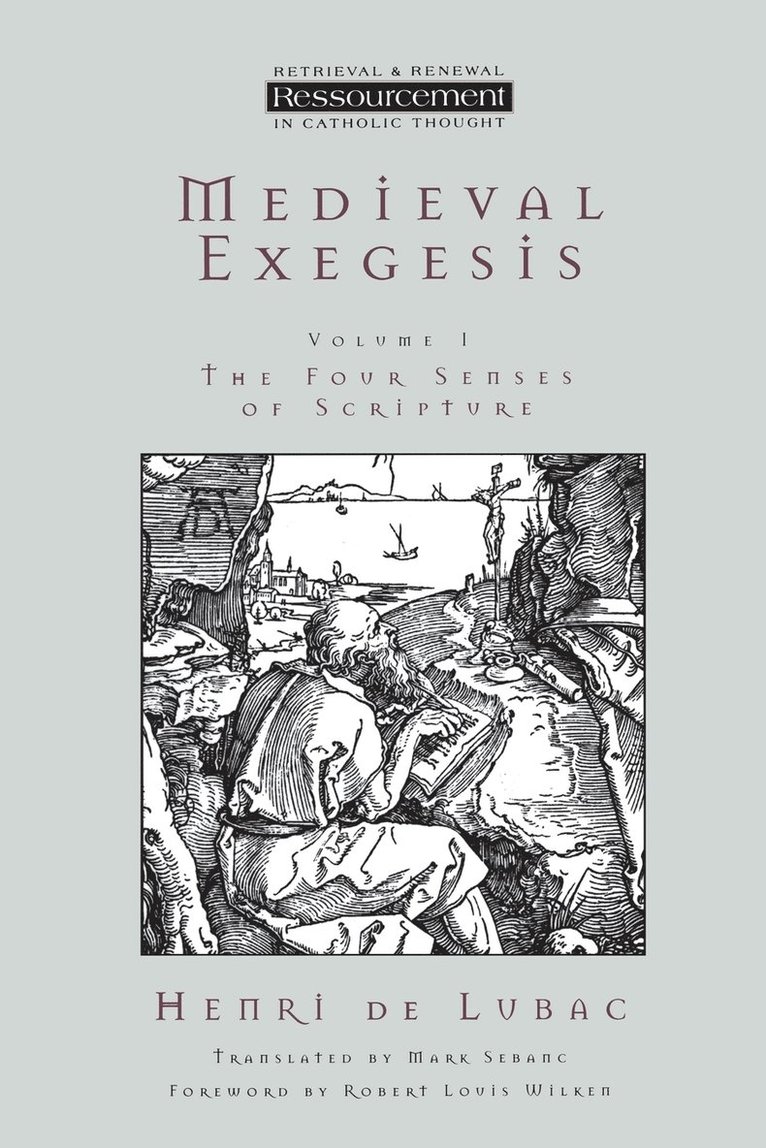 Medieval Exegesis Vol 1 1