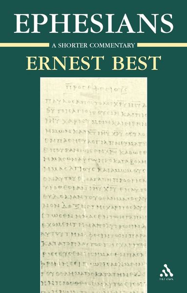 Ernest Best - Ephesians, Häftad
