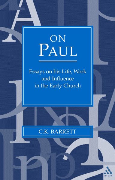 C. K. Barrett - On Paul, Inbunden