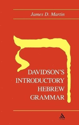 James D. Martin - Davidson's Introductory Hebrew Grammar, Inbunden