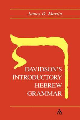 Davidson's Introductory Hebrew Grammar 1