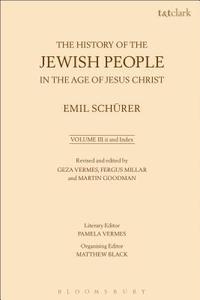 bokomslag The History of the Jewish People in the Age of Jesus Christ: Volume 3.ii and Index