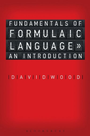 David Wood - Fundamentals of Formulaic Language, Inbunden