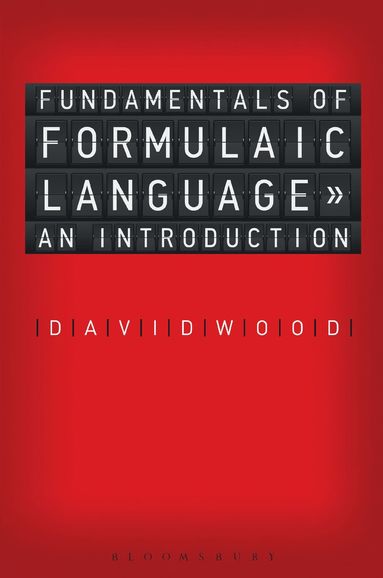bokomslag Fundamentals of Formulaic Language
