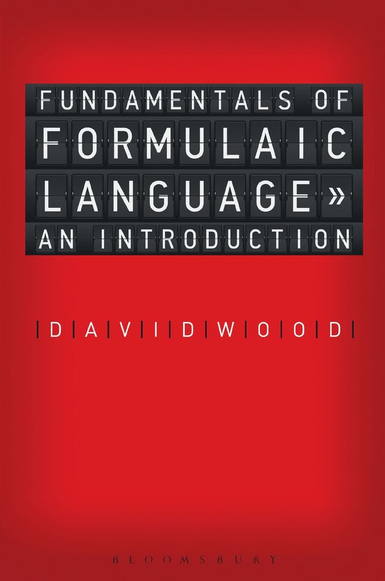 David Wood - Fundamentals of Formulaic Language, Inbunden