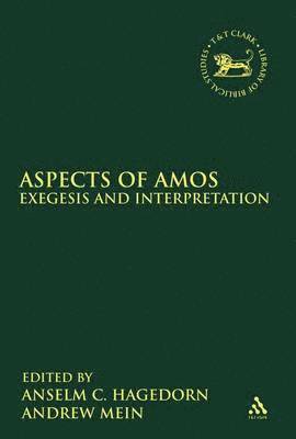 Aspects of Amos 1