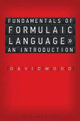 bokomslag Fundamentals of Formulaic Language