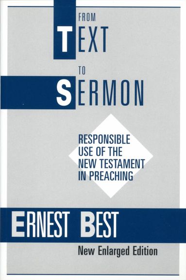 bokomslag From Text to Sermon