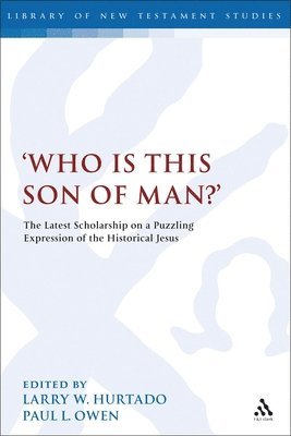 Who is this son of man?' 1