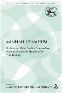 bokomslag Minhah Le-Nahum