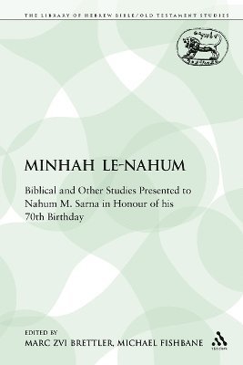 Marc Zvi Brettler, Michael Fishbane - Minhah Le-Nahum, Häftad