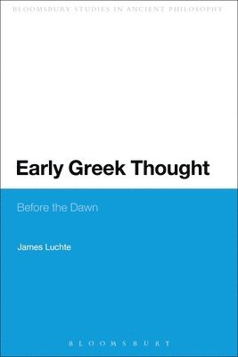 Early Greek Thought 1