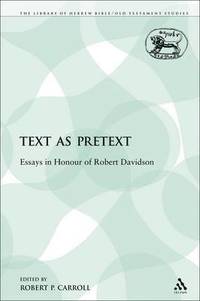 bokomslag Text as Pretext