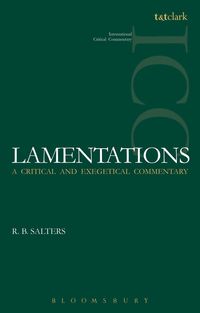bokomslag Lamentations (ICC)