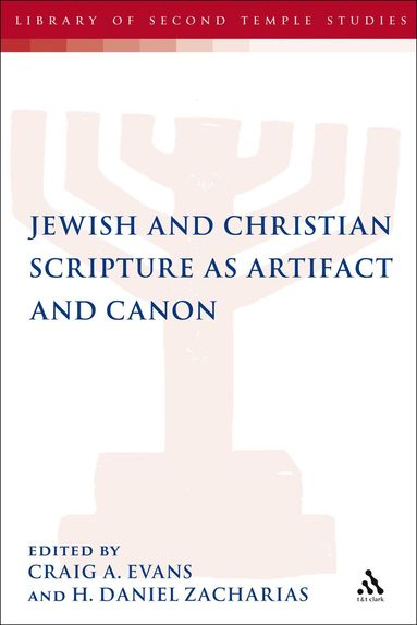 bokomslag Jewish and Christian Scripture as Artifact and Canon