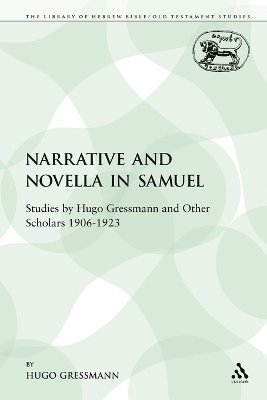 Hugo Gressmann - Narrative and Novella in Samuel, Häftad