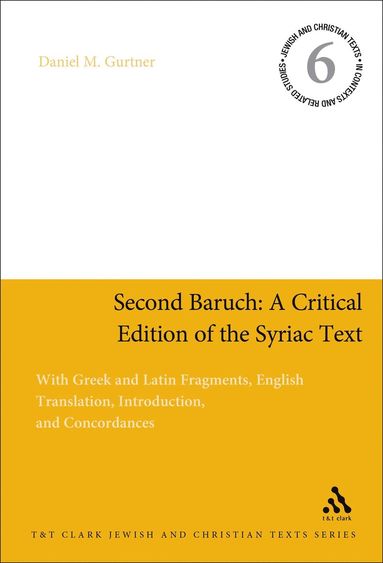 bokomslag Second Baruch: A Critical Edition of the Syriac Text