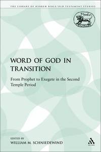 bokomslag The Word of God in Transition