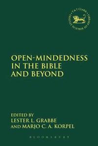 bokomslag Open-Mindedness in the Bible and Beyond