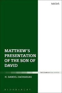 bokomslag Matthew's Presentation of the Son of David