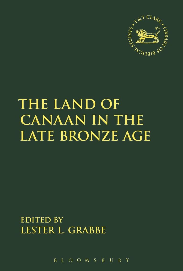 Land of Canaan in the Late Bronze Age