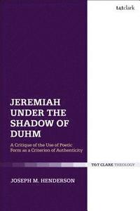 bokomslag Jeremiah Under the Shadow of Duhm