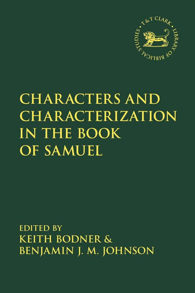 Characters and Characterization in the Book of Samuel 1