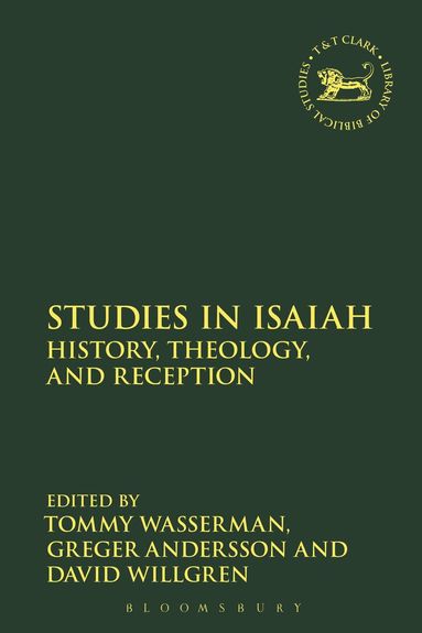 Tommy Wasserman, Greger Andersson, David Willgren - Studies in Isaiah, Häftad