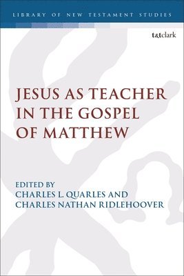 Jesus as Teacher in the Gospel of Matthew 1
