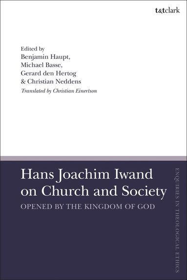 bokomslag Hans Joachim Iwand on Church and Society