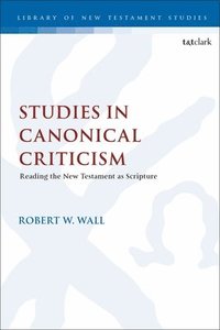 bokomslag Studies in Canonical Criticism