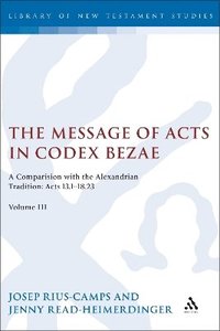 bokomslag The Message of Acts in Codex Bezae