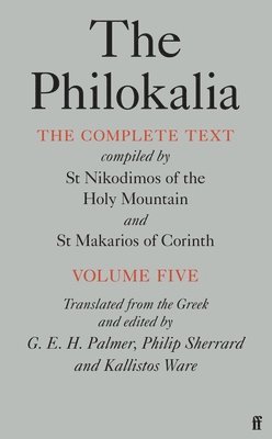 The Philokalia Vol 5 1