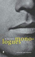 bokomslag The Faber Book of Monologues: Men
